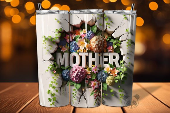 Download Mother 3D Mother's Day Tumbler Wrap - Wrap Collection