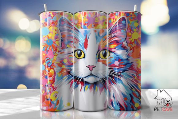 Download Pop Art Fusion 3D Tumbler Wrap - Wrap Collection