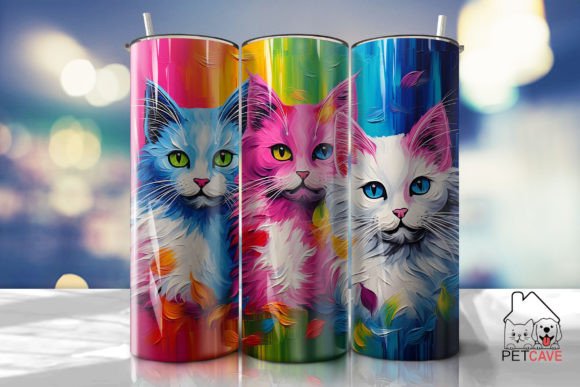 Download Colorful Fusion Pop Art Tumbler Wrap - Wrap Collection