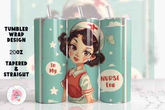 Download Nurse Tumbler Wrap 20oz Sublimation - Wrap Collection