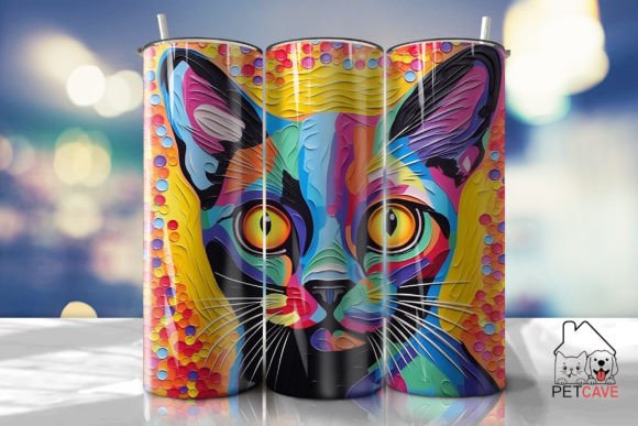 Download Pop Art Fusion Tumbler Wrap - Wrap Collection