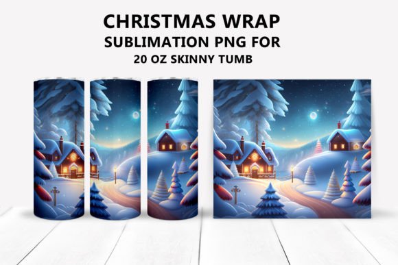 Download Christmas Tumbler Wrap - Christmas Tumbl - Wrap Collection