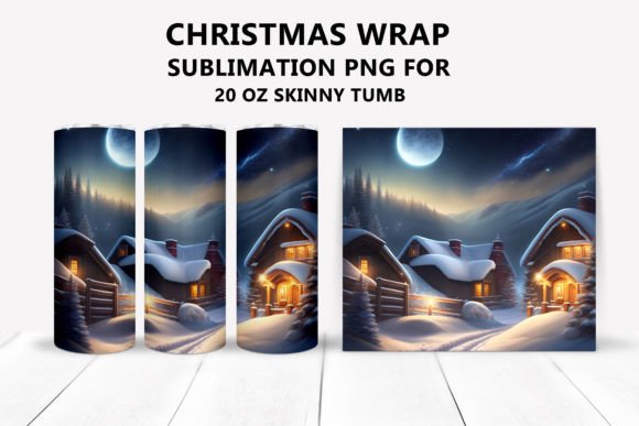 Download Christmas Tumbler Wrap - Christmas Tumbl - Wrap Collection