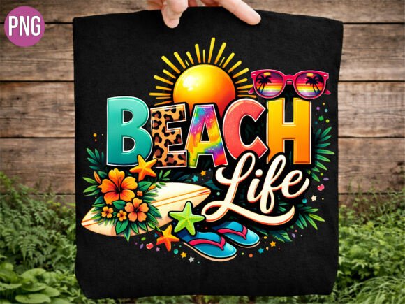 Download Beach Life Tropical Summer Shirt PNG - Beach life Collection
