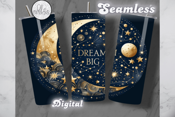 Download Dream Big Inspirational Tumbler Wrap - Wrap Collection