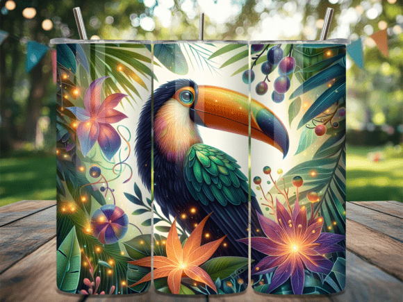 Download Jungle Toucan Bird Tumbler Wrap - Wrap Collection