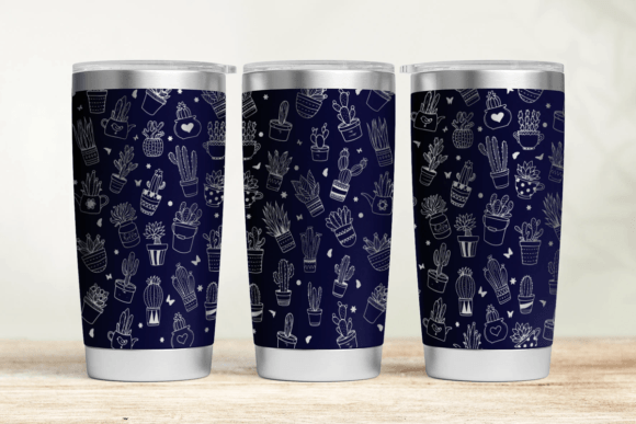 Download Cactus 20oz 30oz Laser Tumbler Wrap SVG - Premium Resources