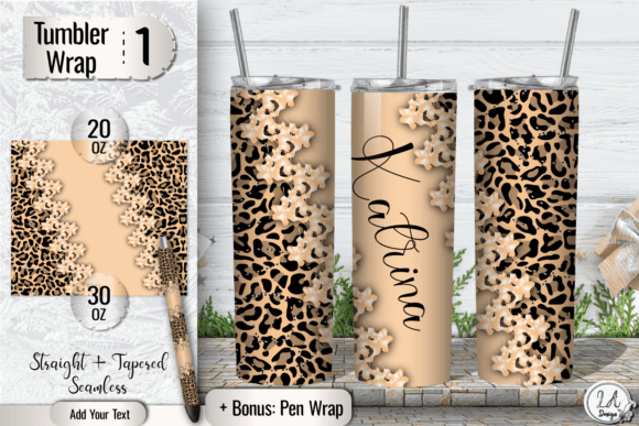 Download Add Your Own Name Tumbler Wrap - Beige - Wrap Collection