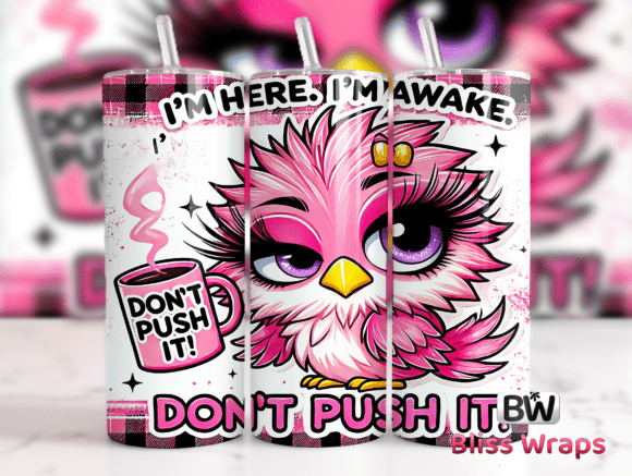 Download Sarcastic Funny Bird Tumbler Wrap Png - Wrap Collection