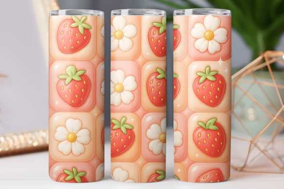 Download 3D Coffee Tumbler Wrap 20oz Design Png - Wrap Collection