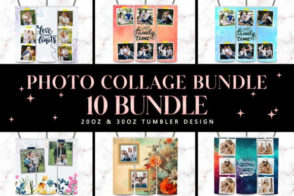 Download Photo Design Tumbler Wrap Bundle - Wrap Collection