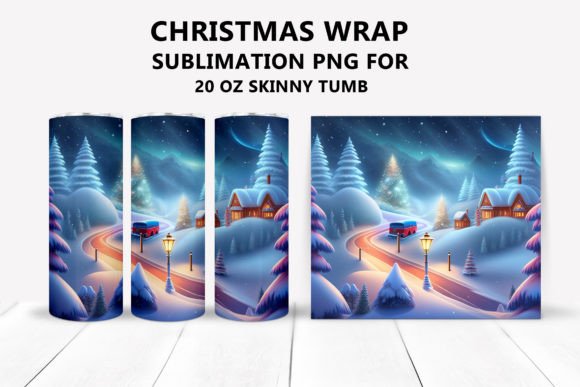 Download Christmas Tumbler Wrap - Christmas Tumbl - Wrap Collection