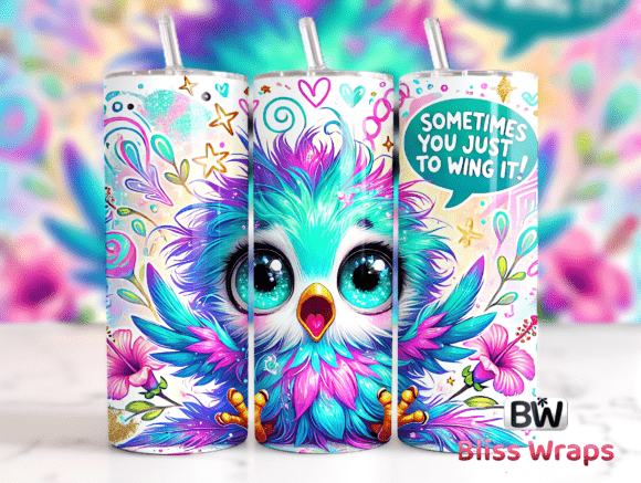 Download Sarcastic Funny Bird Tumbler Wrap Png - Wrap Collection