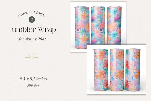 Download Preppy Tropical Tumbler Wrap Designs - Wrap Collection