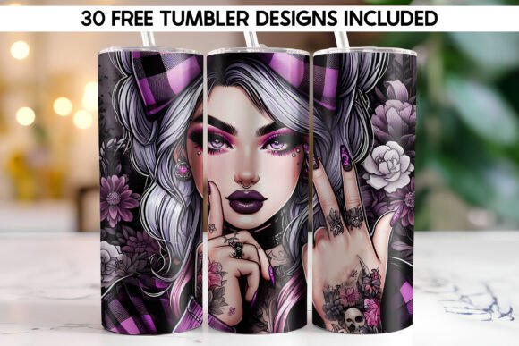 Download Floral 20oz Sublimation Tumbler Wrap - Wrap Collection
