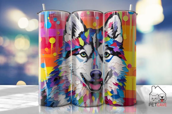 Download Pop Art Fusion Tumbler Wrap - Wrap Collection
