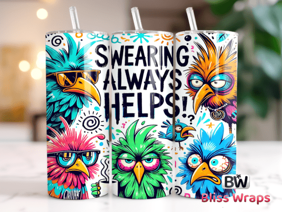 Download Bird Tumbler Wrap Sublimation - Wrap Collection