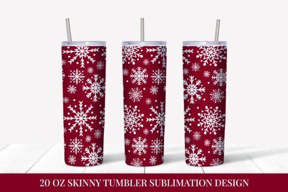 Download Red Winter Tumbler Sublimation Wrap PNG - Wrap Collection