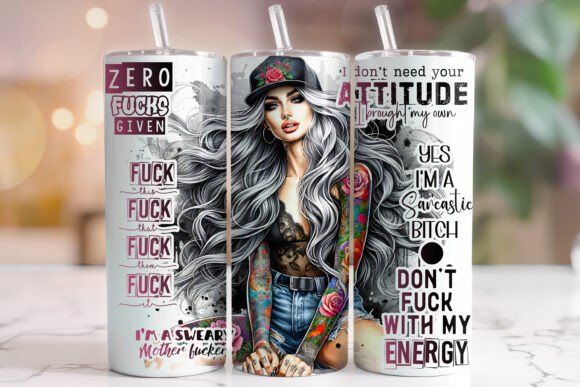 Download Badass Tumbler Wrap, Funny Tumbler Wrap - Wrap Collection
