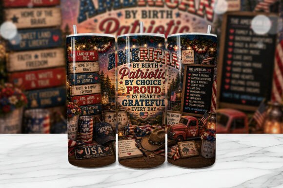 Download American Pride Patriotic Tumbler Wrap - Wrap Collection