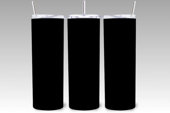 Download Solid Black Color 20 Oz Tumbler Wrap PNG - Wrap Collection