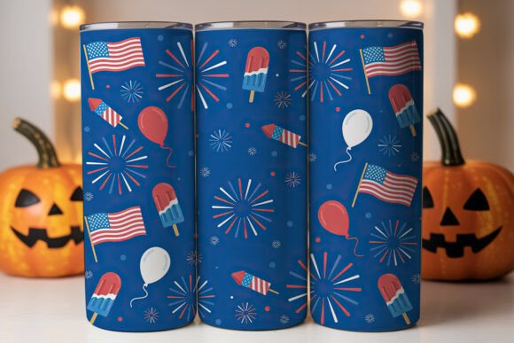 Download 4th of July Tumbler Wrap PNG - Wrap Collection